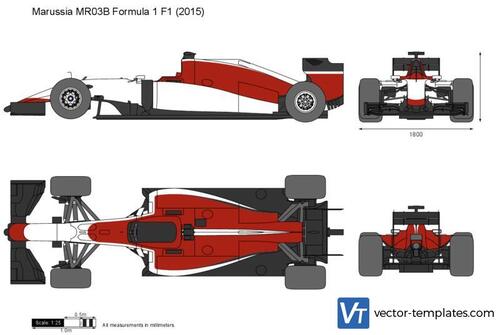 Marussia MR03B Formula 1 F1