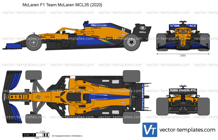 McLaren F1 Team McLaren MCL35 Formula 1