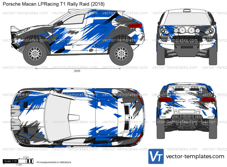 Porsche Macan LPRacing T1 Rally Raid