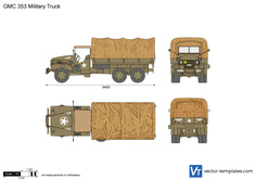 GMC 353 Military Truck