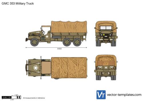 GMC 353 Military Truck