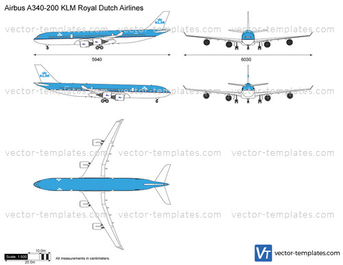 Airbus A340-200 KLM Royal Dutch Airlines