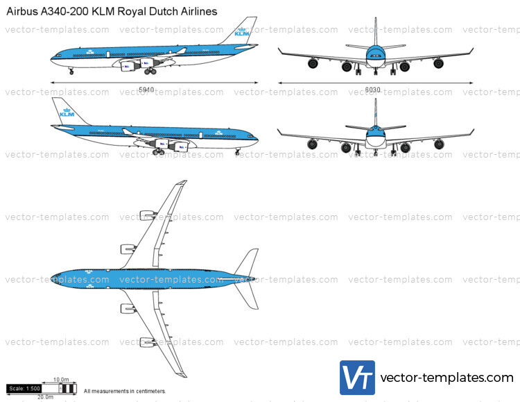 Airbus A340-200 KLM Royal Dutch Airlines