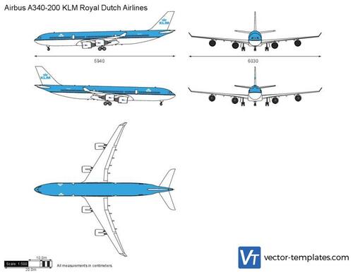 Airbus A340-200 KLM Royal Dutch Airlines