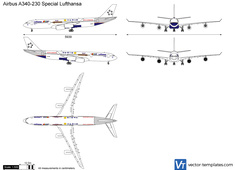Airbus A340-230 Special Lufthansa