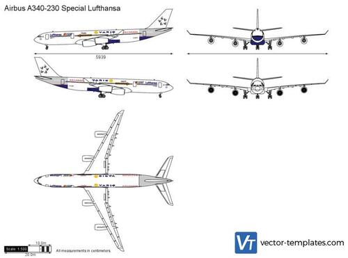 Airbus A340-230 Special Lufthansa