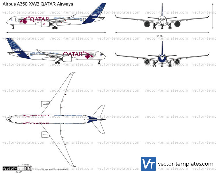 Airbus A350 XWB QATAR Airways