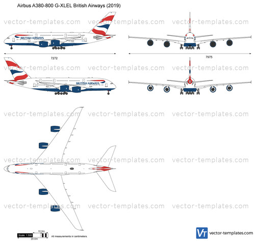 Airbus A380-800 G-XLEL British Airways