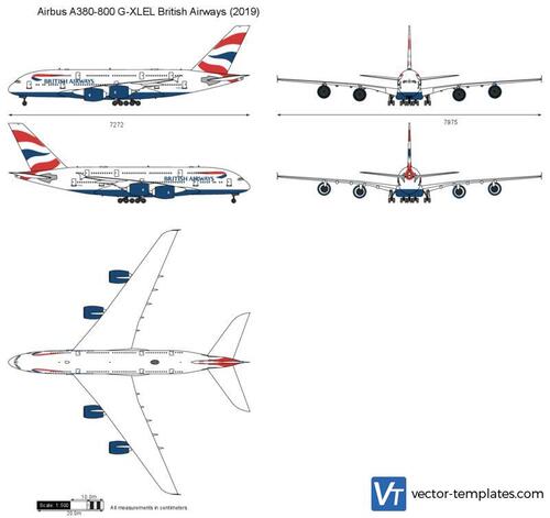 Airbus A380-800 G-XLEL British Airways