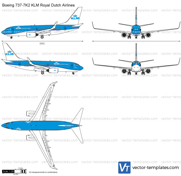 Boeing 737-7K2 KLM Royal Dutch Airlines