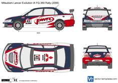 Mitsubishi Lancer Evolution IX FQ-360 Rally