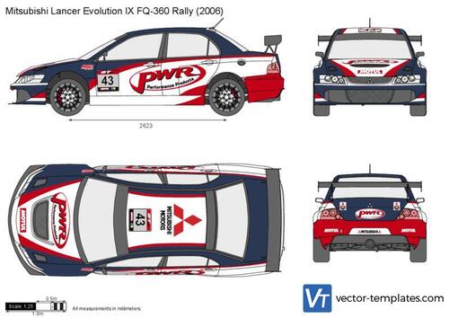 Mitsubishi Lancer Evolution IX FQ-360 Rally