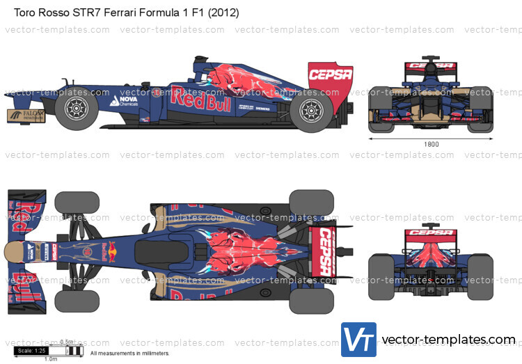 Toro Rosso STR7 Ferrari Formula 1 F1