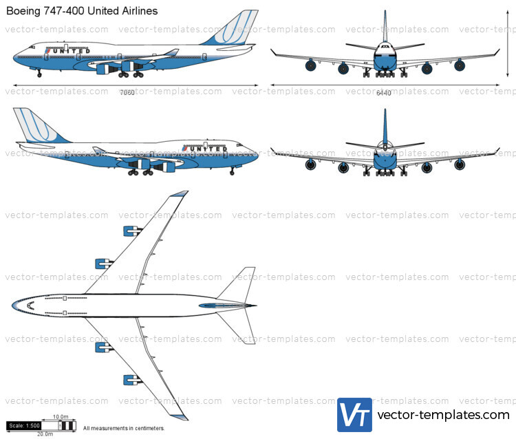 Boeing 747-400 United Airlines