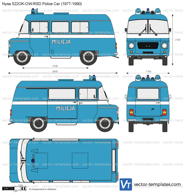 Nysa 522OK-OW-RSD Police Car