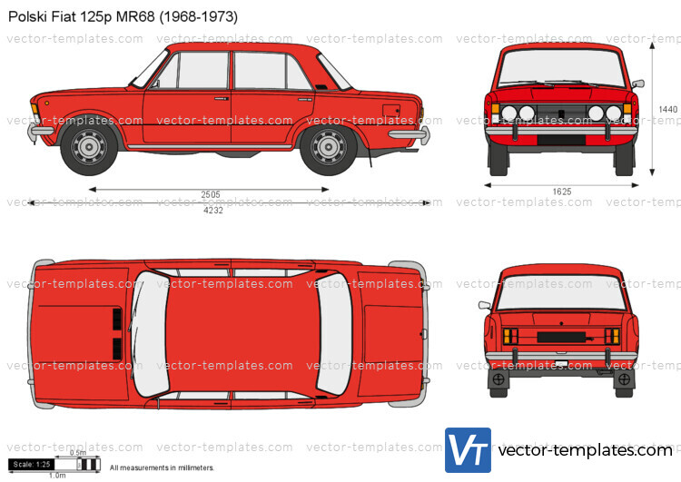 Polski Fiat 125p MR68