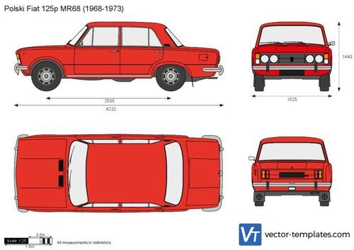 Polski Fiat 125p MR68