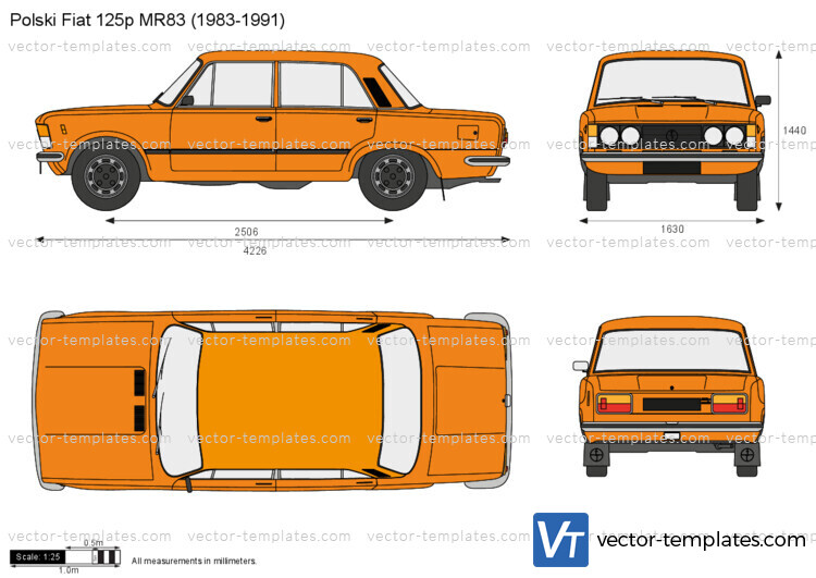 Polski Fiat 125p MR83