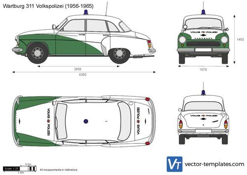 Wartburg 311 Volkspolizei