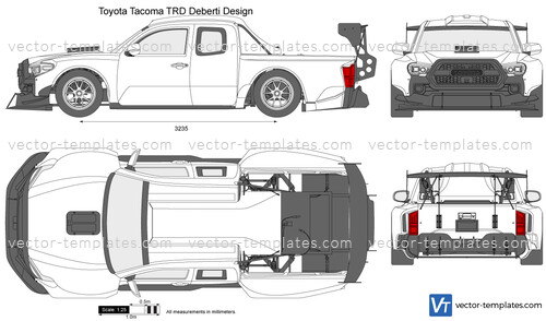 Toyota Tacoma TRD Deberti Design