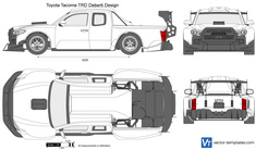 Toyota Tacoma TRD Deberti Design