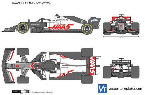 HAAS F1 TEAM VF-20