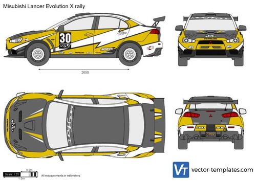 Misubishi Lancer Evolution X rally