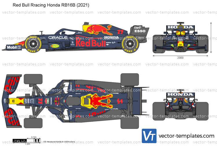 Red Bull Racing Honda RB16B F1 Formula 1