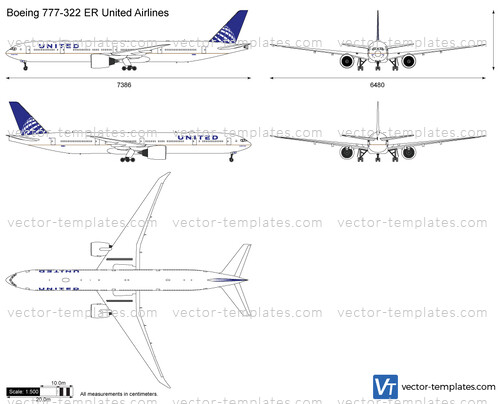 Boeing 777-322 ER United Airlines