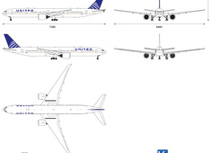Boeing 777-322 ER United Airlines