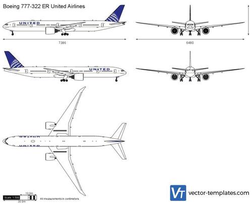 Boeing 777-322 ER United Airlines