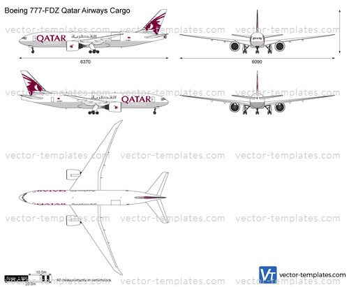 Boeing 777-FDZ Qatar Airways Cargo