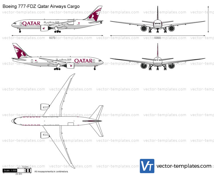 Boeing 777-FDZ Qatar Airways Cargo