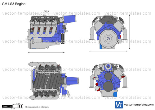 GM LS3 Engine