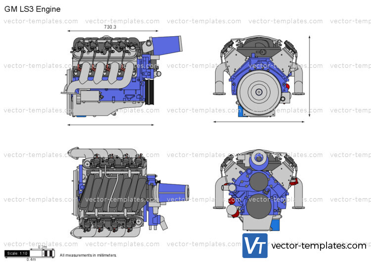 GM LS3 Engine