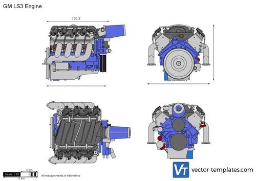 GM LS3 Engine