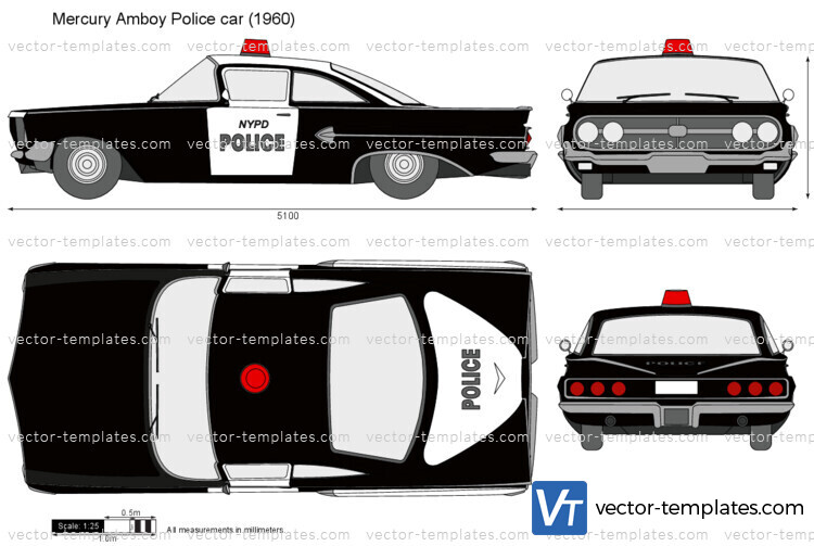 Mercury Amboy Police car