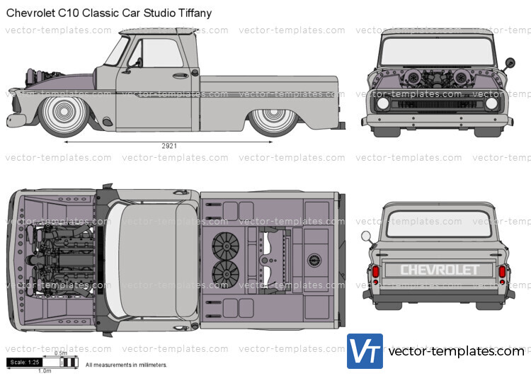 Chevrolet C10 Classic Car Studio Tiffany