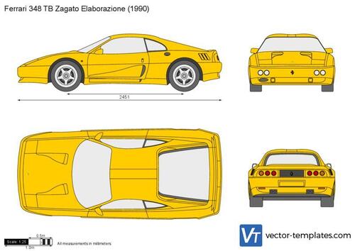 Ferrari 348 TB Zagato Elaborazione