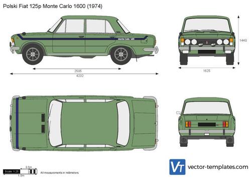 Polski Fiat 125p Monte Carlo 1600