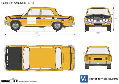 Polski Fiat 125p Rally