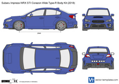 Subaru Impreza WRX STI Corazon Wide Type-R Body Kit