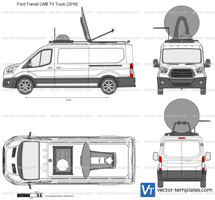 Ford Transit LWB TV Truck