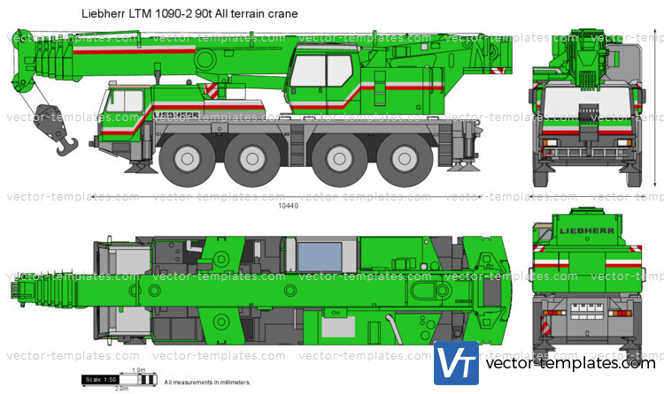 Liebherr LTM 1090-2 90t All terrain crane