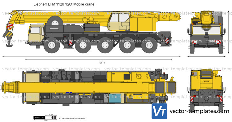 Liebherr LTM 1120 120t Mobile crane