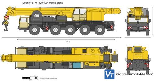 Liebherr LTM 1120 120t Mobile crane