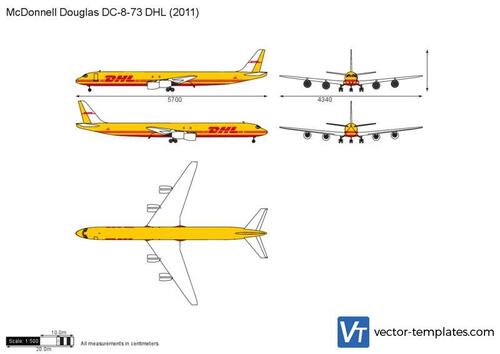 McDonnell Douglas DC-8-73 DHL