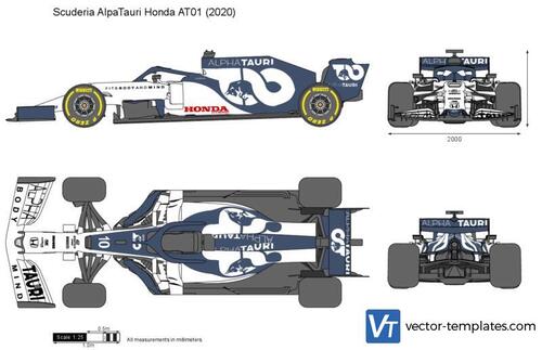 Scuderia AlpaTauri Honda AT01