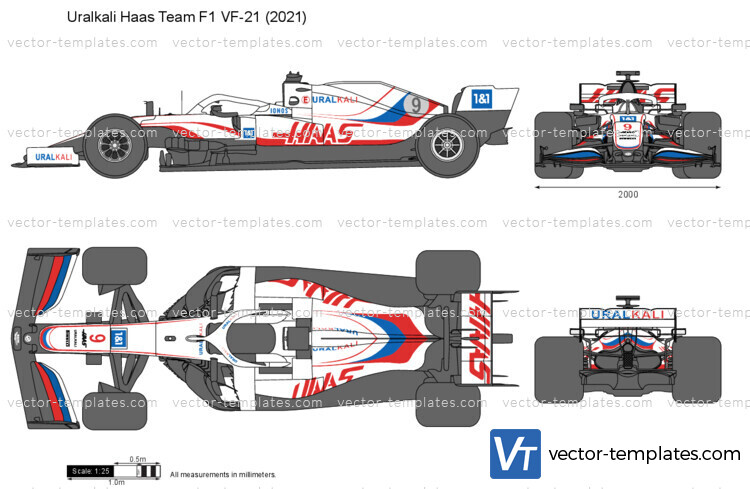 Uralkali Haas Team F1 VF-21