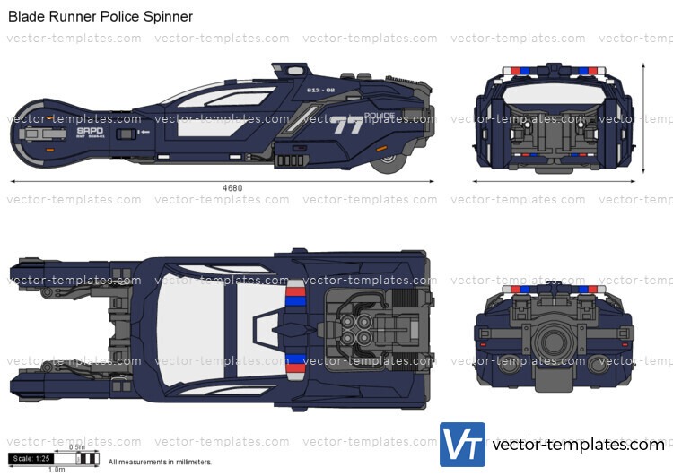 Blade Runner Police Spinner